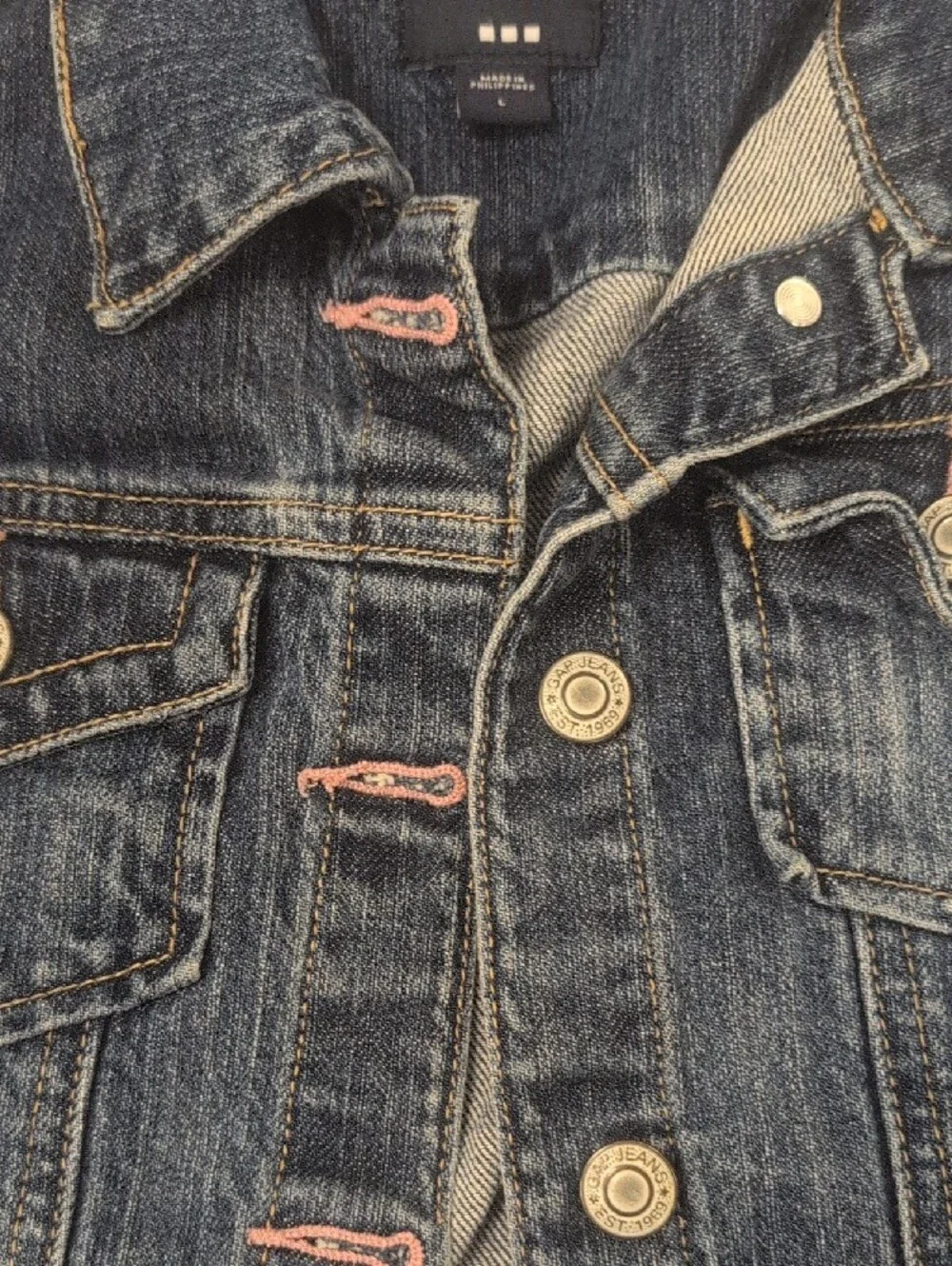 GAP Dark Blue Denim Jean Jacket